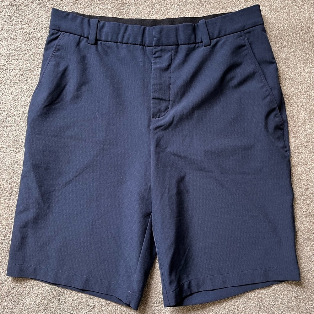 Mens Nike 10” Golf Shorts Size 32 Navy Blue